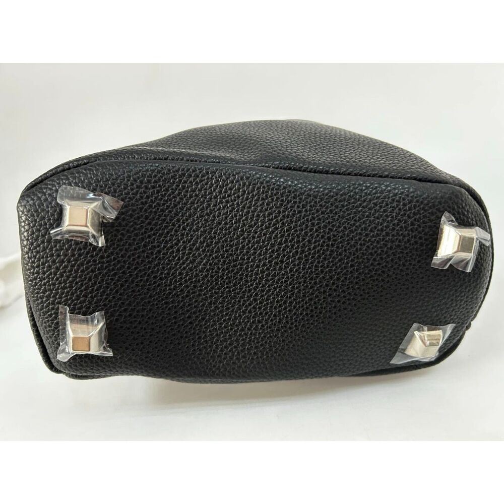 Maison Martin Margiela Black Textured Leather Shoulder Bag - Picture 3 of 10